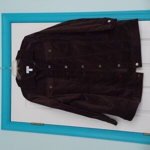 Denim & Co Velveteen Jacket